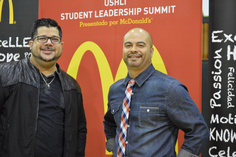 Co-authors of Get in Gear: College Knowledge Book, Carlos Ojeda and Ernesto Mejia, spoke to our students about the harsh realities of life, while motivating us to better our future by getting a college education. 
