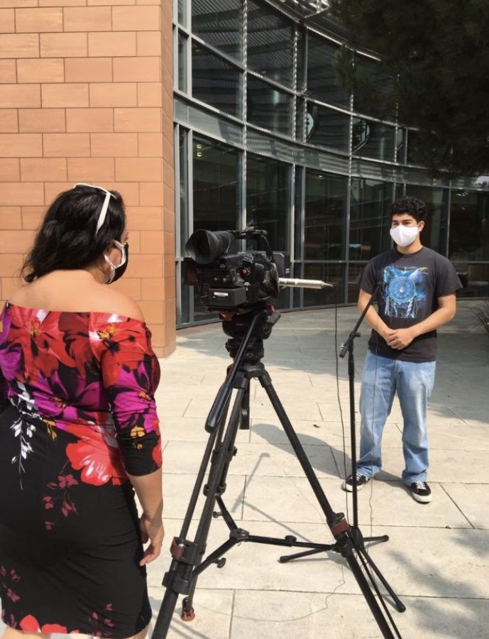 Alexis Mendez, Alisal Alumni and La Cosecha Member, shares their list of demands on an interview for Univision.
