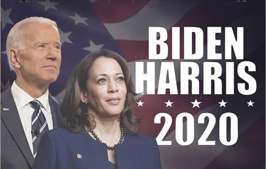 During+election+week%2C+senior+Sofia+Hidalgo%2C+reposted+a+Biden+and+Harris+campaign+poster+on+her+Instagram+story.+Campaign+posters+were+all+over+the+internet%2C+many+used+them+to+spread+their+voice+stance+on+the+election.+Hidalgo+said%2C+%E2%80%9CI+repost+posters+on+my+social+media+accounts+because+that%E2%80%99s+where+a+lot+of+people%E2%80%99s+attention+is+on.+Unfortunately%2C+I+wasn%E2%80%99t+able+to+vote+in+this+years+election%2C+but+I+still+made+an+effort+to+contribute+to+spreading+awareness+in+ways+like+this+to+hopefully+influence+and+inform+others+as+well.%E2%80%9D++