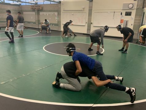 Boys’ wrestling team looks to make up for lost time