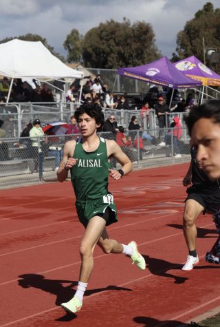 At the North Salinas Invitational, Emiliano Ramirez  started his final season off strong., but he finished stronger by qualifying for CCS in the 800. “I was really happy this season, I know I finished my season giving it all I had,” he said.