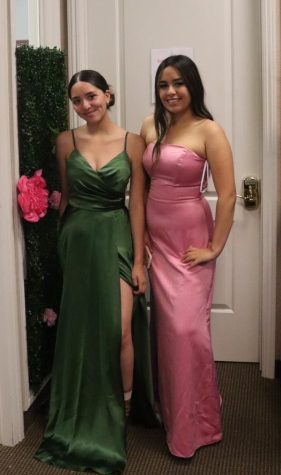 Seniors Sophia Bobadilla and Jasmine Garcia found the dresses for them. “I really liked that it was fun going out with my friends to get a free prom dress. It was a really nice experience, Bobadilla said. I liked how they’re doing this with young girls in high school. Its really  impactful.”