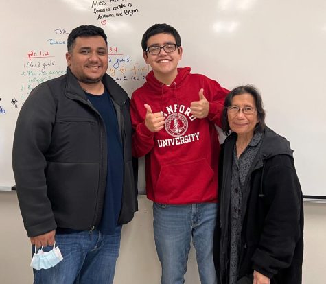 Juan Ledesma and Jane Albano, my freshman Math and English teachers have supported me from the beginning. They had been anticipating the news for nearly four years after I made my declaration of wanting to attend Stanford to them in ninth grade. When I submitted my application and opened up my acceptance (both in Ms. Albano’s room), she and Mr. Ledesma were among the first to know.  