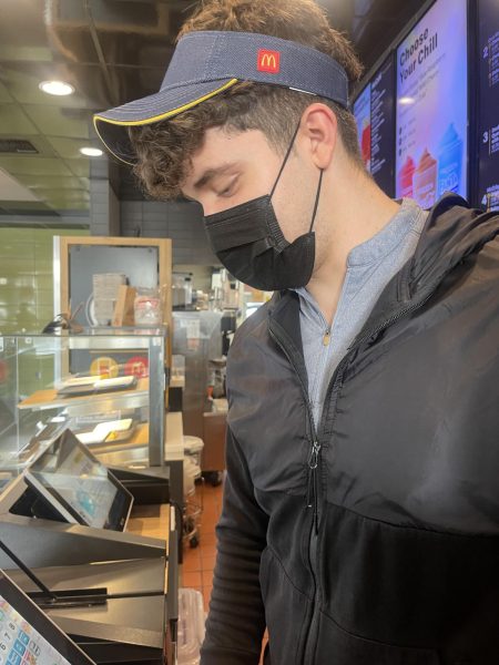 Working as a cashier at McDonalds is fun but demanding. The best part of the job is the benefits you get from working at the restaurant like getting free food and getting to know new people.
