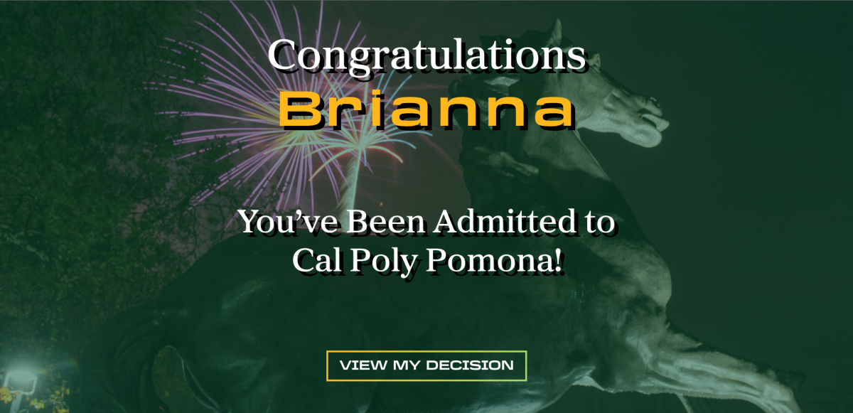 Having applied to many colleges, I have heard back from some like Cal Poly Pomona that accepted me. I have to start thinking where I will go, but I know I will be going to a 4-year school.