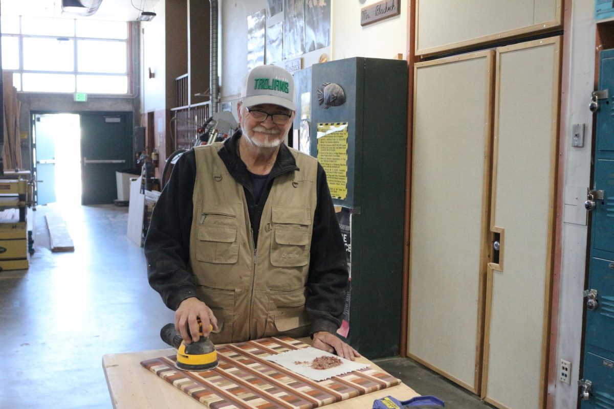 Construction Tech teacher Michael Blasheck will retire after 45 years. He plans to spend his retirement having small hobbies, gardening, and staying physically fit, so he can enjoy retirement. “The bottom point is when you get old in life, you still want some life left to enjoy.”
