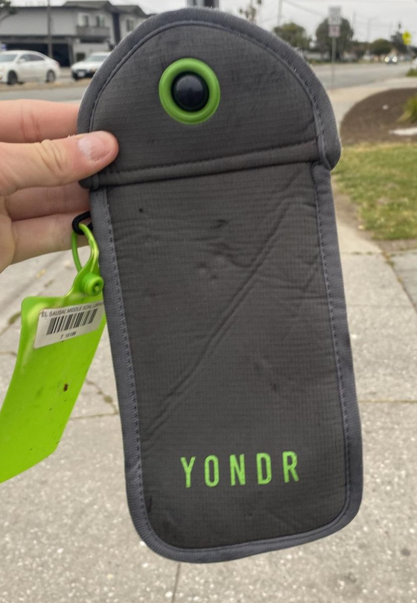 Yondr bags were implemented at all of the middle schools in the Salinas Union High School District this year. While the results have been positive, the district has not announced any plans to expand the program to the high schools for next year.