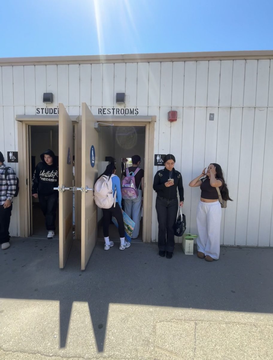 Right after 5th period ends, the girls’ bathroom already has a line. This is an issue every passing period and frustrates those who want to get to class on time.